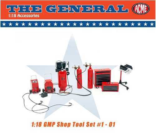 Acme GMP 1:18 Scale Shop Tool Set #1 - 01 G1800176