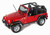 Maisto 1:18 Scale Special Edition Jeep Wrangler Rubicon, Red 31663