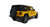 GT Spirit 1:18 Scale Resin 2019 Jeep Wrangler Rubicon (Yellow) US026