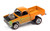 Johnny Lightning Street Freaks 2021 Release 3 Set B - 1981 Chevy Silverado 10 Fleetside Truck (Orange/Green)