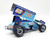 Acme 1:18 Scale 2022 #69K Hess Iron Winged Sprint Car - Lance Dewease A1822008