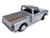 Auto World 1:18 Scale 1968 Chevy C10 Pickup Stepside (Silver) AW324