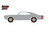 Auto World 1:18 Scale 1968 Dodge Charger R/T MCACN (AA1 Silver) AMM1344