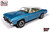 Auto World 1:18 Scale 1969 Chevrolet Chevelle Hardtop MCACN (Turquoise) AMM1348