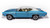 Auto World 1:18 Scale 1969 Chevrolet Chevelle Hardtop MCACN (Turquoise) AMM1348