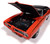 Auto World 1:18 Scale 1969 Pontiac GTO Judge Mecum Auctions (Carousel Red) AMM1351 Auto World 1:18 Scale 1969 Pontiac GTO Judge Mecum Auctions (Carousel Red) AMM1351