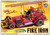Atlantis 1:24 Scale Tom Daniel - Fire Iron Old Time Fire Engine Show Rod Model Kit M7530
