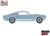 Auto World 1:18 Scale 1967 Mustang Shelby GT500 (Hemmings Motor News) AMM1356