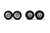 Acme 1:18 Scale Drag Outlaw Wheel & Tire Set A1805631W