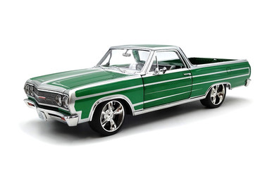 GMP 1:18 Chevrolet El Camino Customs Baujahr 1965 calypso grün
