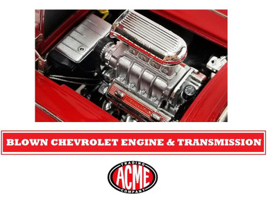 Acme 1:18 Scale Blown Chevrolet Engine & Transmission A1800935E