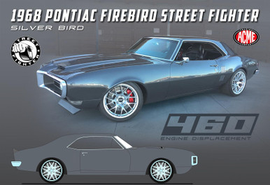 Acme 1:18 Scale 1968 Pontiac Firebird- Street Fighter