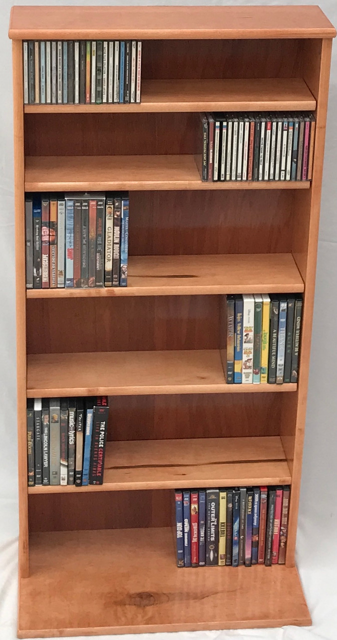 DVD storage cabinet w glass doors 48