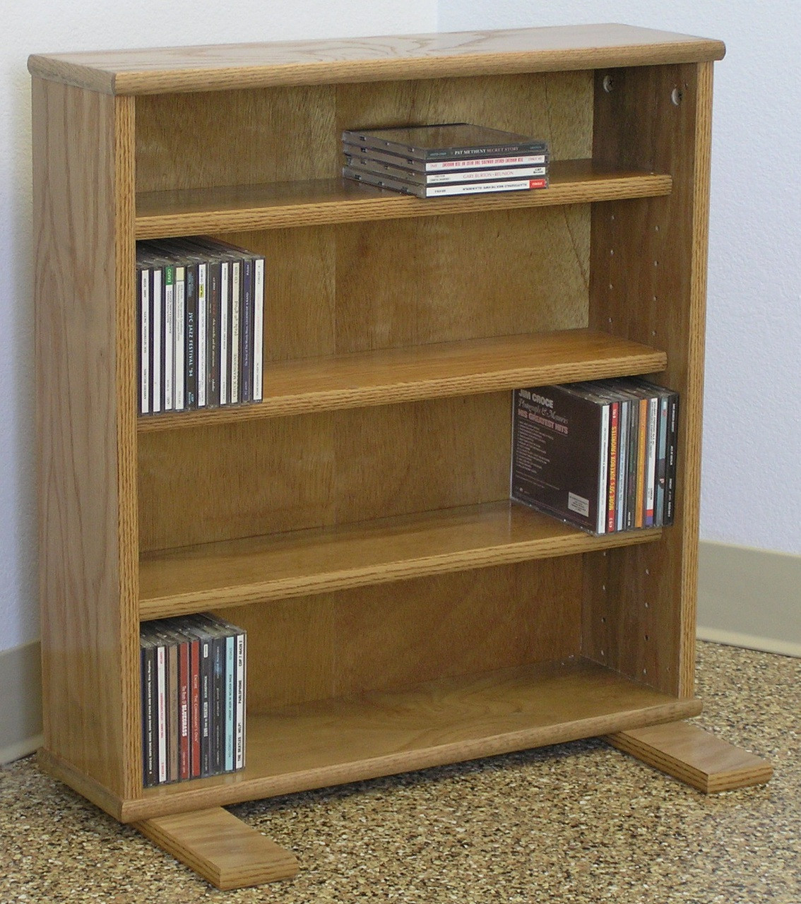 Custom real wood adjustable shelf - plywood core with your choice of wood  veneer