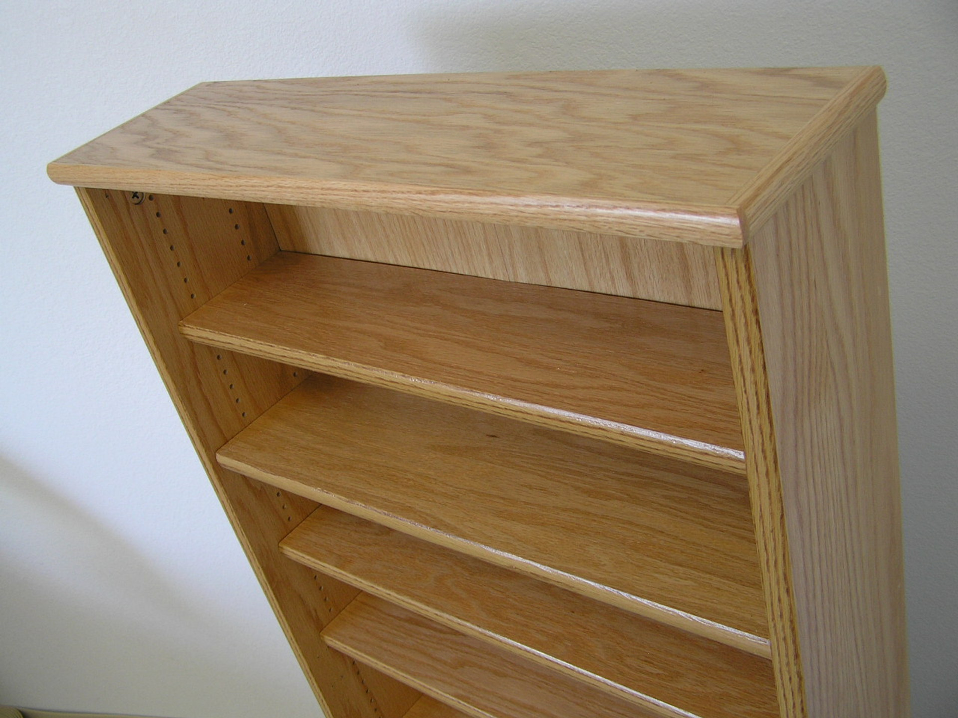 DVD Shelves 60" High Oak, Maple plywood USA made SHIPS FREE
