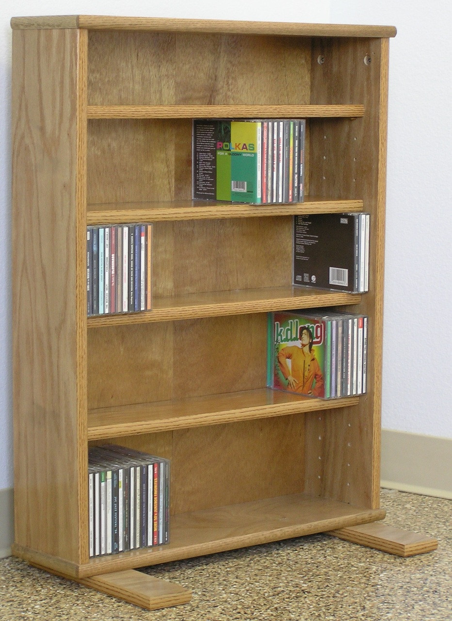 DVD Storage Cabinets 27 to 72H Oak Maple Glass Doors. Many finishes