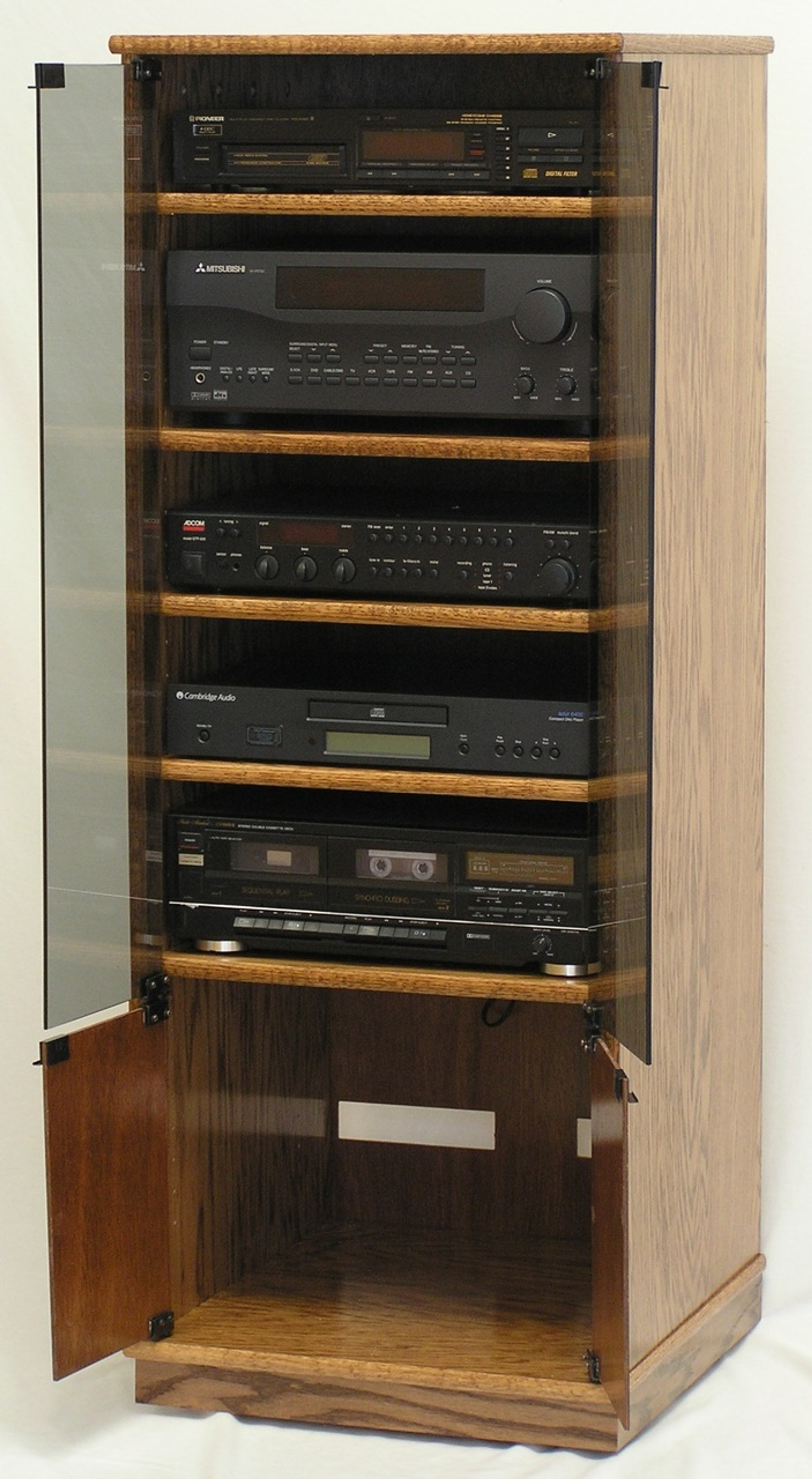 How To Build A Stereo Cabinet - Image to u