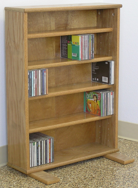 DVD Shelves 30.5" High. Shown with clear finish.
https://decibeldesigns.com   (805) 331-8506