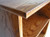 Stereo cabinet top close up solid wood edge radius.  http://www.decibeldesigns.com  telephone 888.850.5589