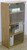 Wall shelves 49 inches high with clear glass doors. Gray tint doors available. Shown in light brown oak finish. http://www.decibeldesigns.com  telephone 888.850.5589