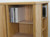 Top view of adjustable shelves illustrating vertical storage of a CD library collection. 888.850.5589 decibeldesigns.com