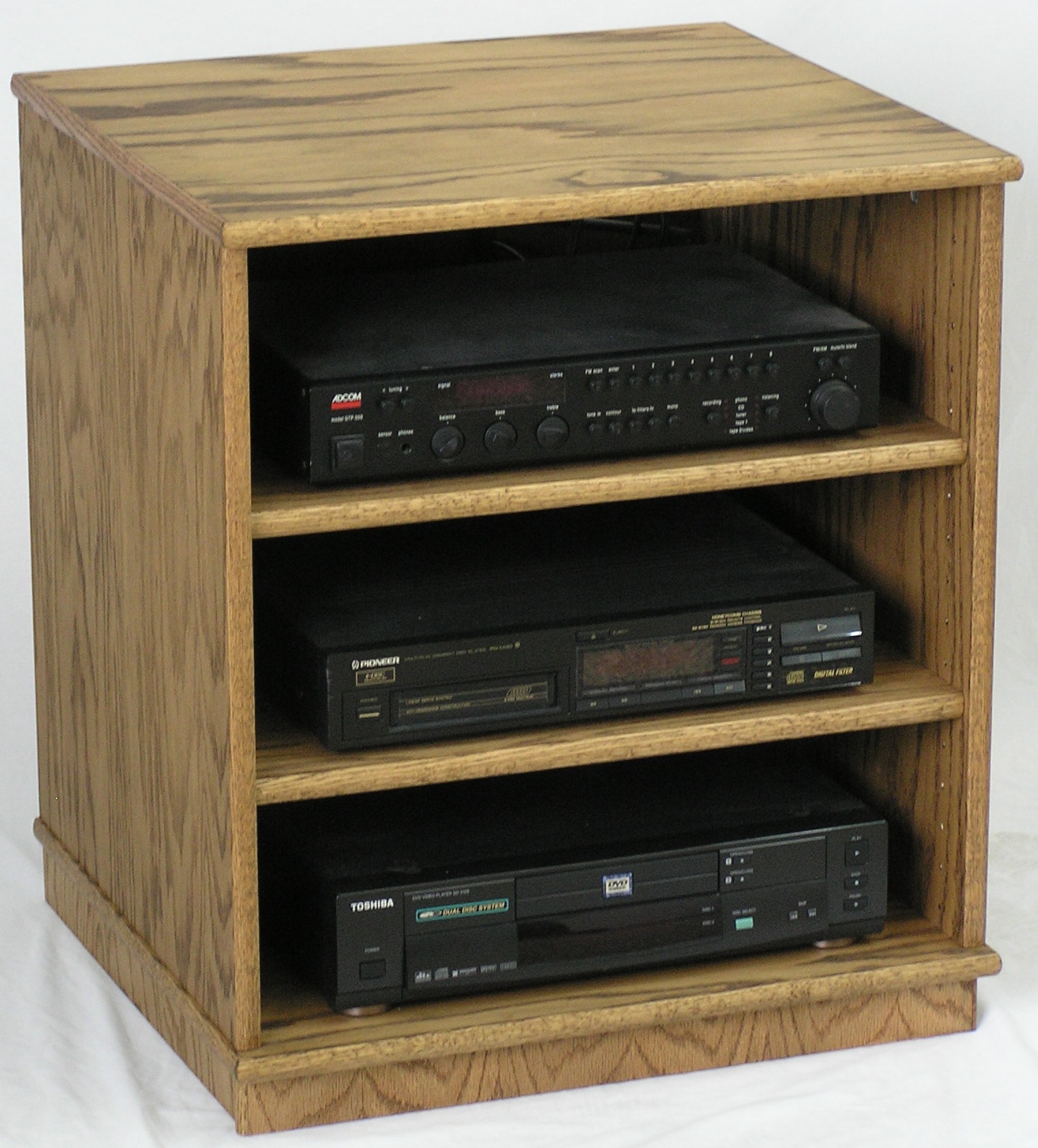 50 Stereo Cabinet With Glass Doors