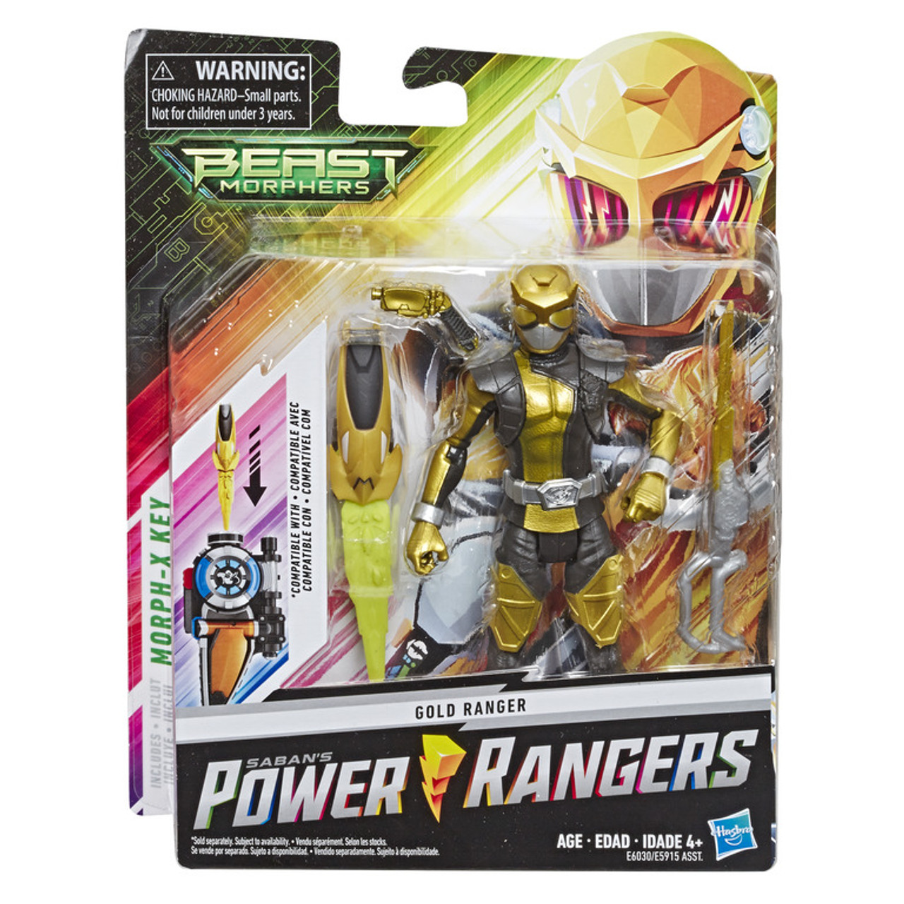 power rangers beast morphers 6 inch figures