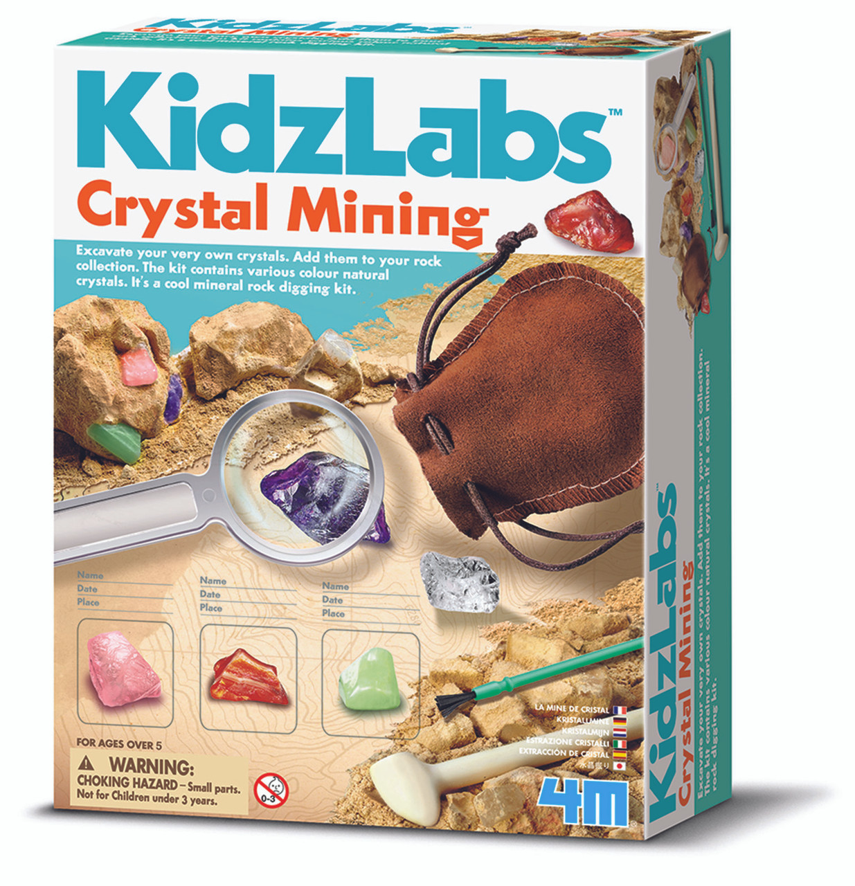 4M - Kidzlabs - Crystal Mining