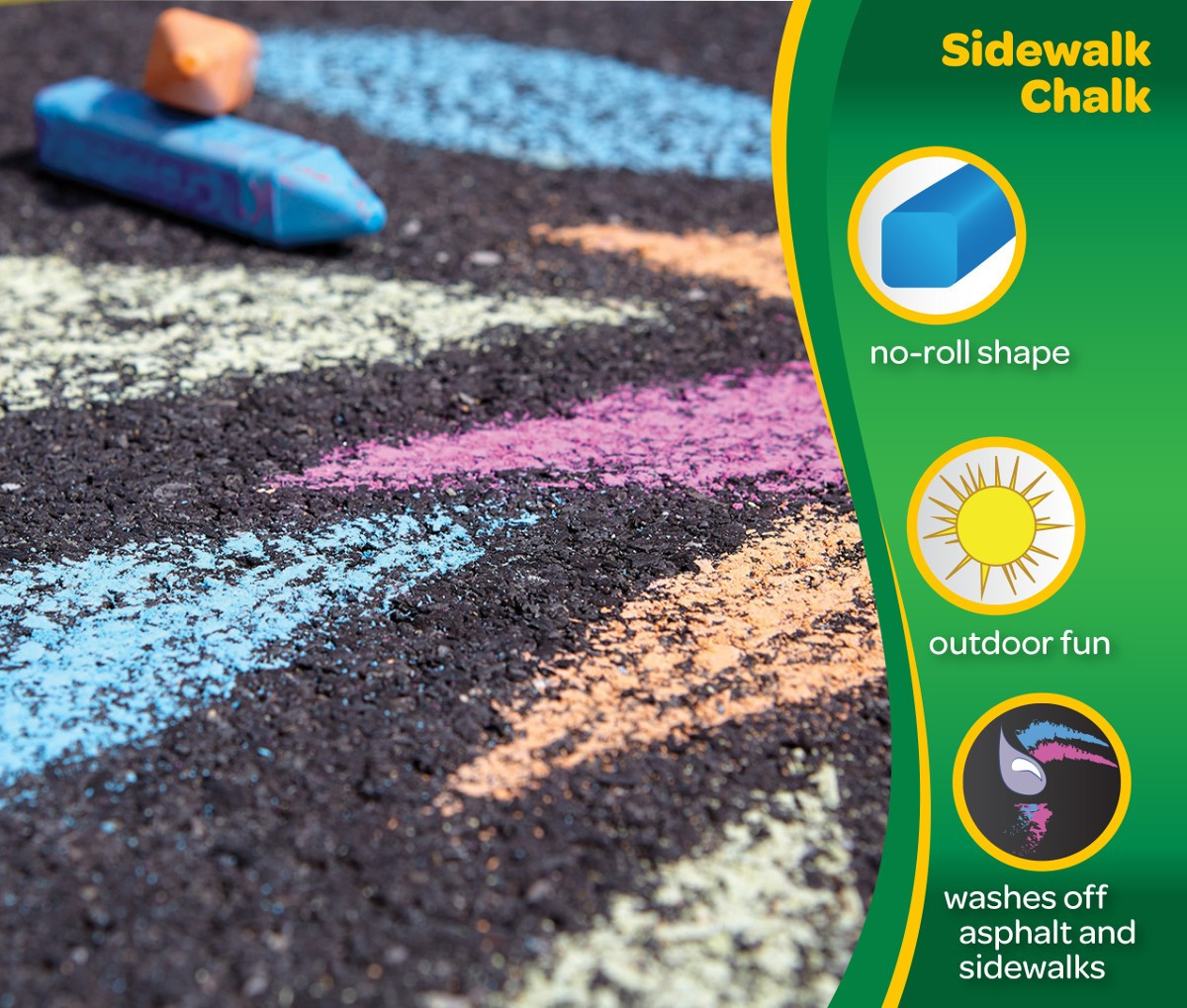 Crayola 48Pk Sidewalk Chalk