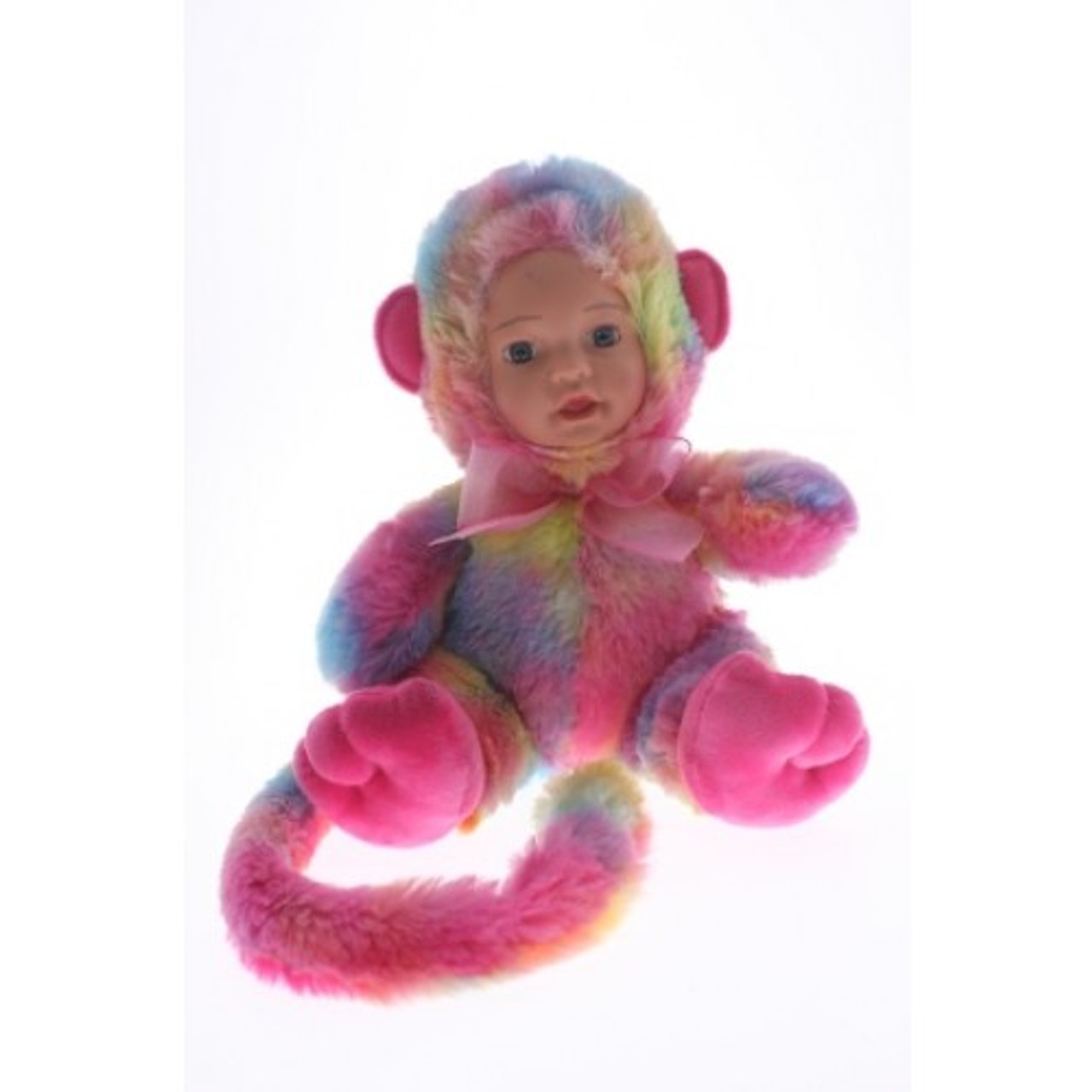 rainbow monkey plush