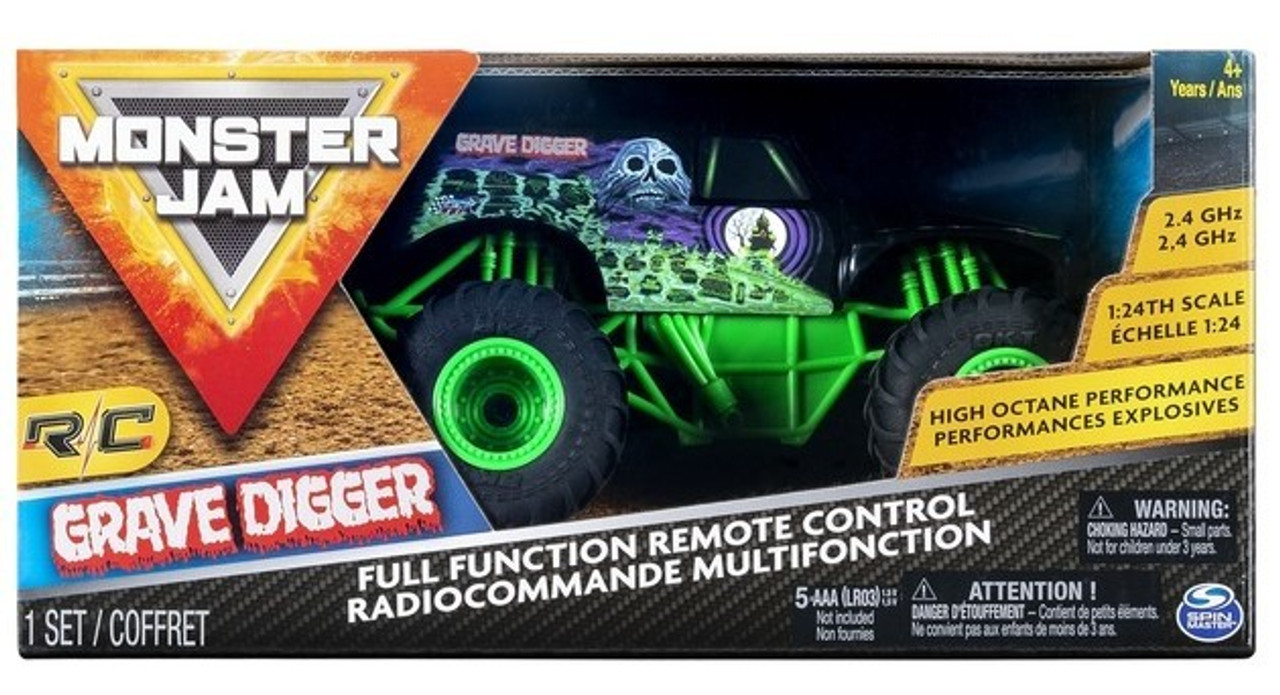 Monster Jam 1:24 Remote Control Monster Trucks