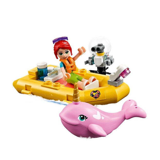 lego rescue mission boat