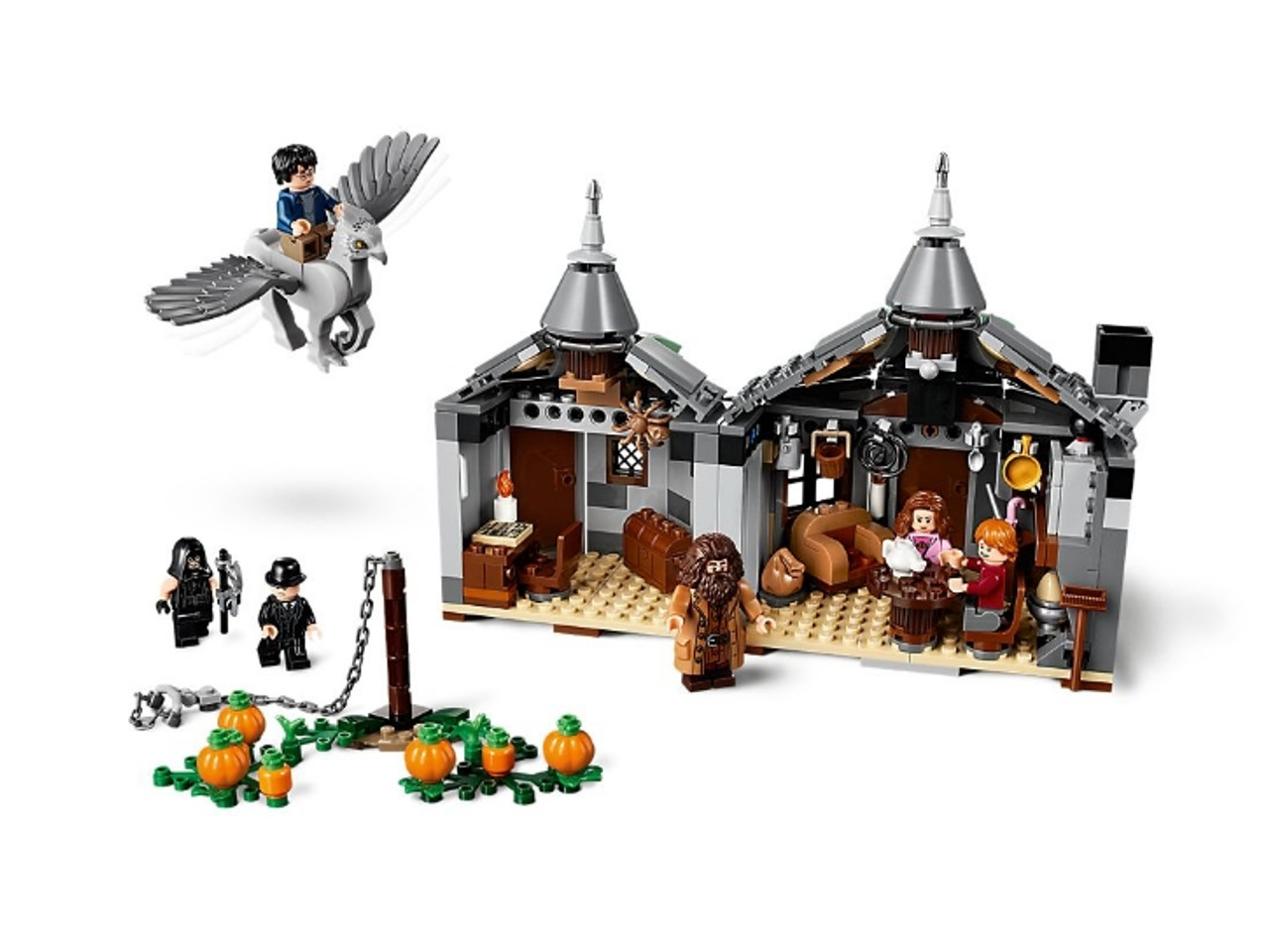 Rescue75947 Hut Lego Harry Buckbeak's Potter Hagrid's FKcJu3Tl1