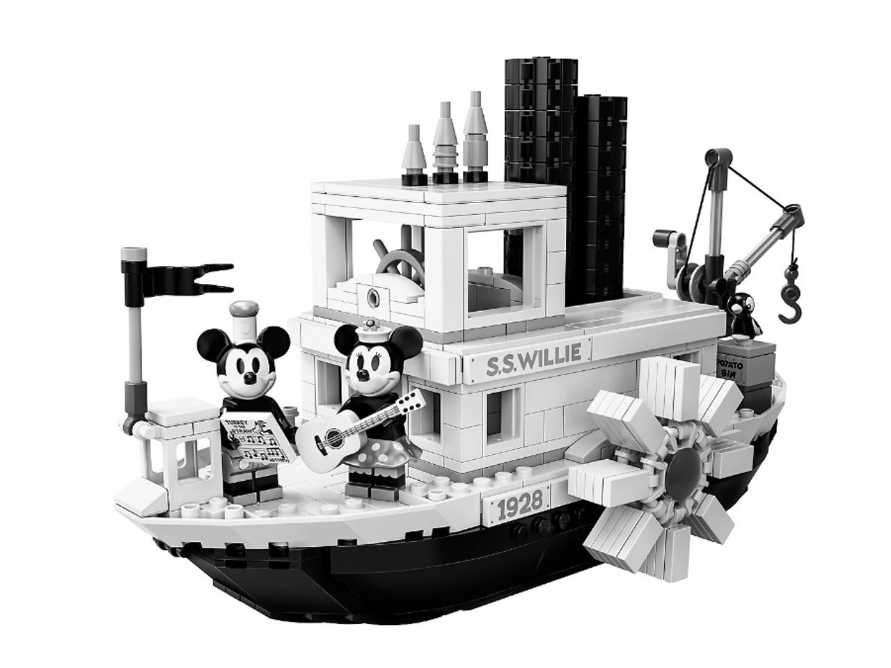 LEGO IDEAS Steamboat Willie | 21317 LEGO IDEAS Steamboat Willie | 21317