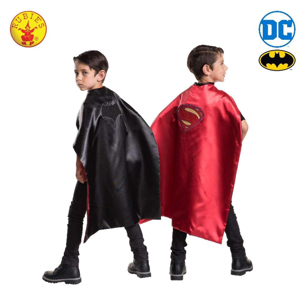 Batman To Superman Reversible Cape Child Batman To Superman Reversible Cape Child