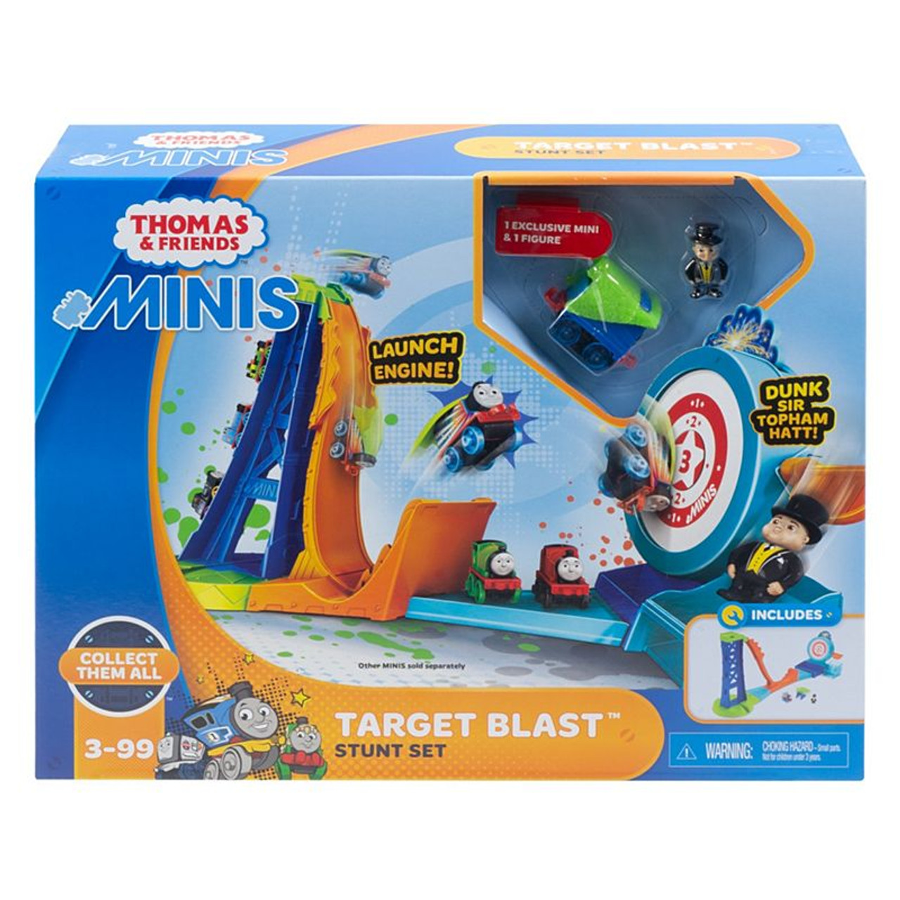 thomas minis target blast