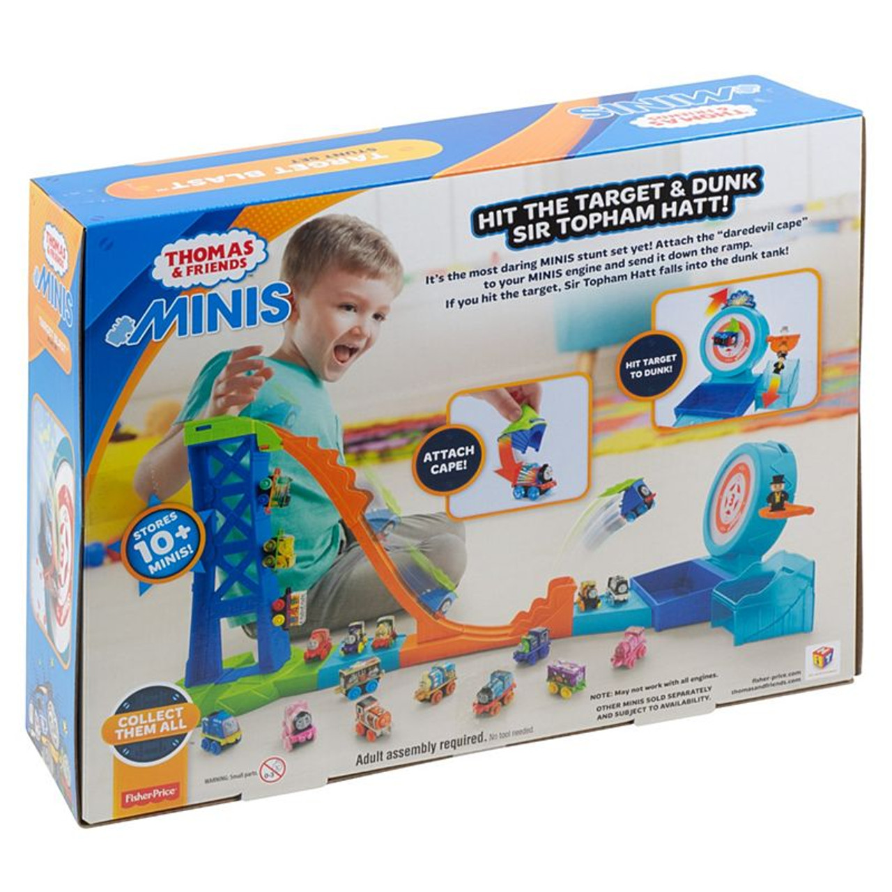 thomas and friends minis target blast stunt set