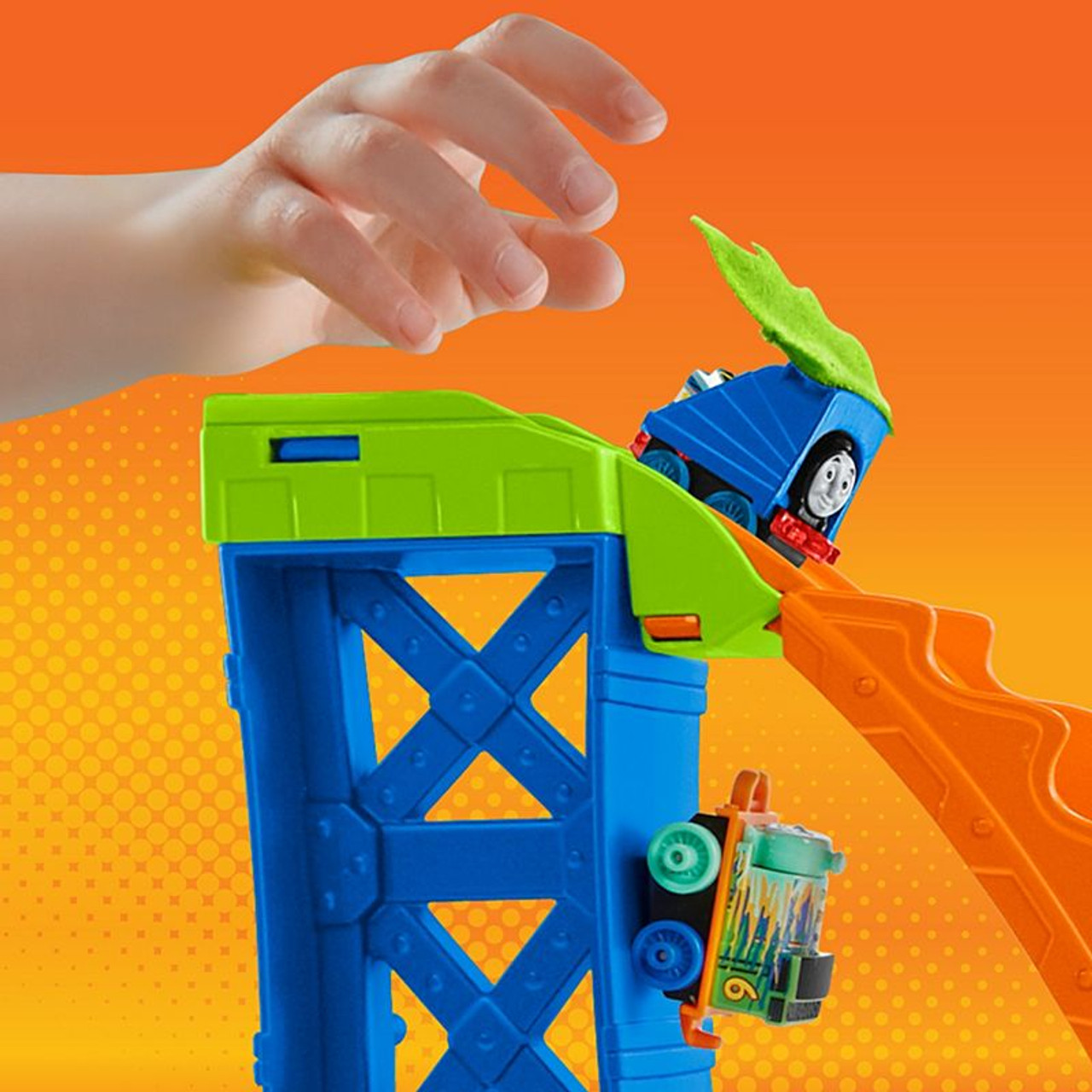 thomas and friends minis target blast stunt set