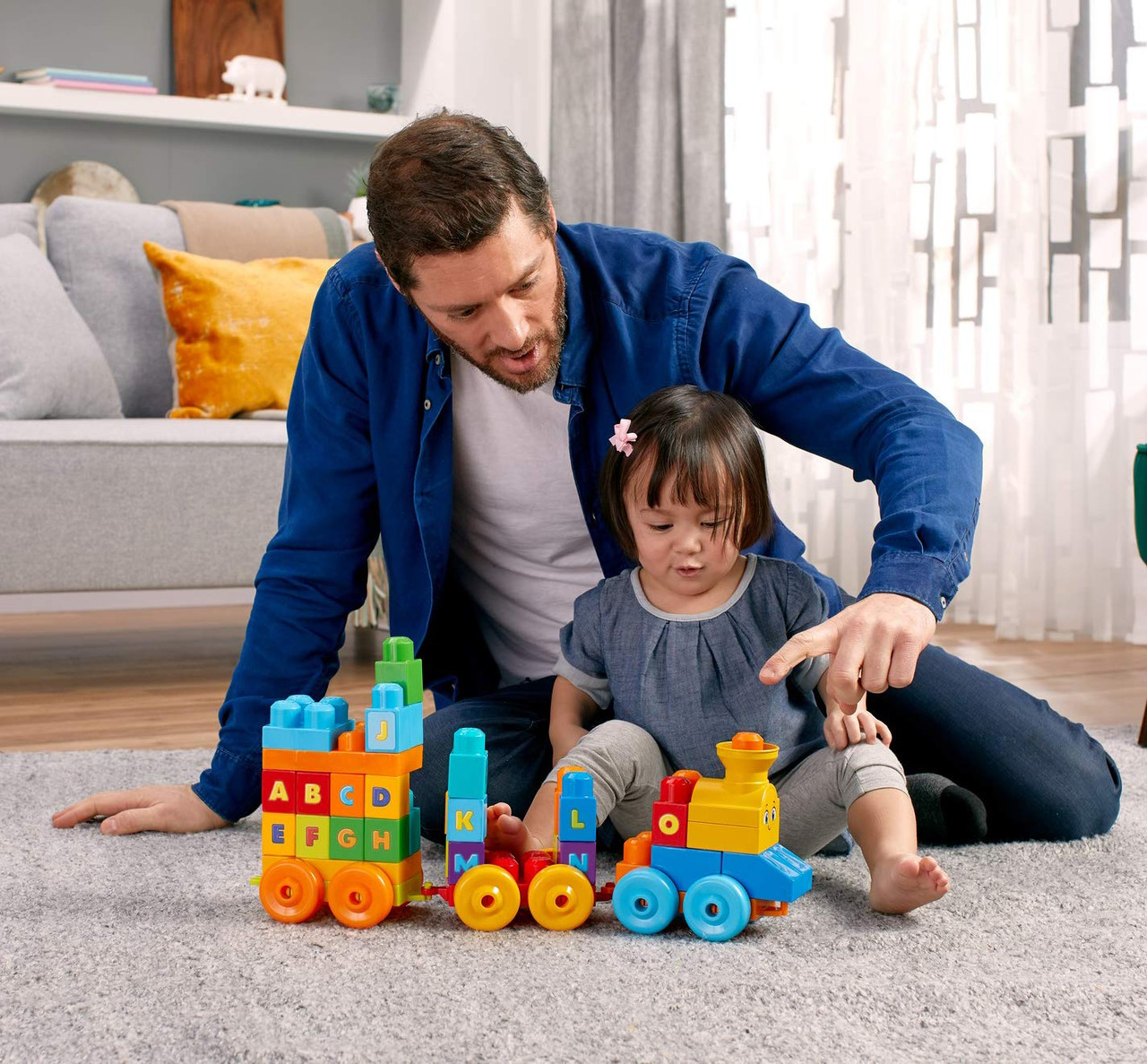 Mega Bloks - Abc Learning Train