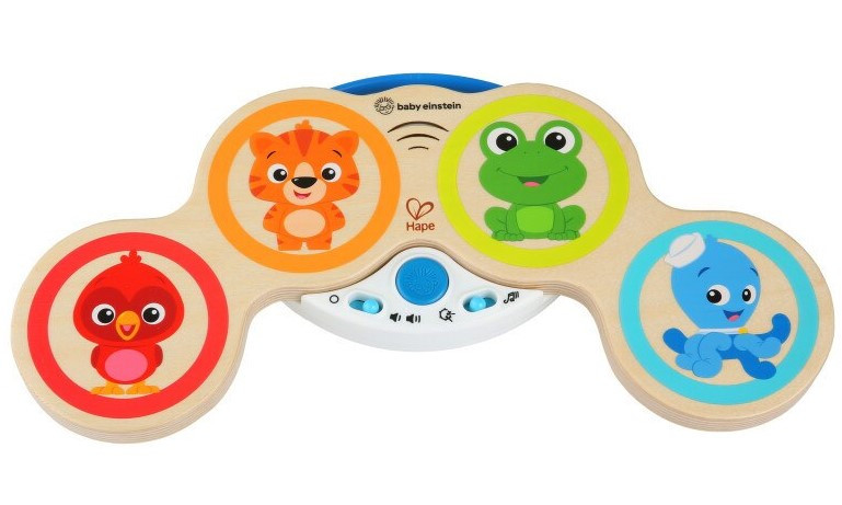 Baby Einstein Hape Magic Touch Drums Wooden Musical Toy 11650 6m Toymate Your Local Toy Store