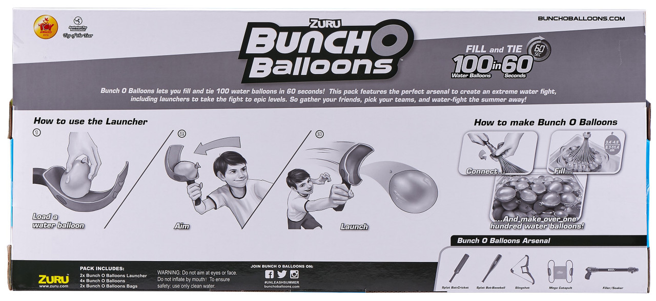 Zuru Bunch O Balloons Dual Launchers Zuru Bunch O Balloons Dual Launchers