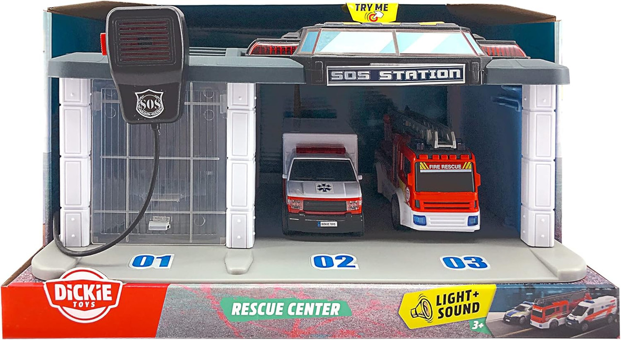 Rescue Center Light and Sound Police Fire Ambulance