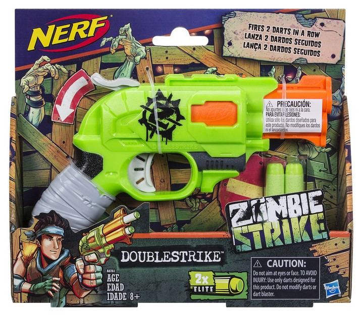 nerf zombie strike doublestrike blaster
