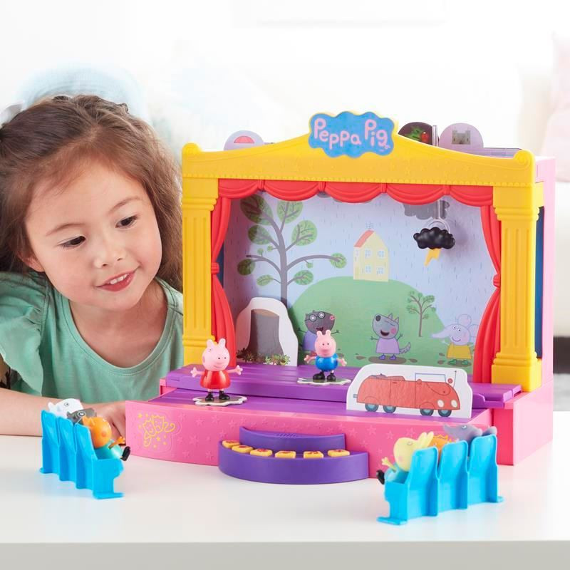 plastic theatre playset