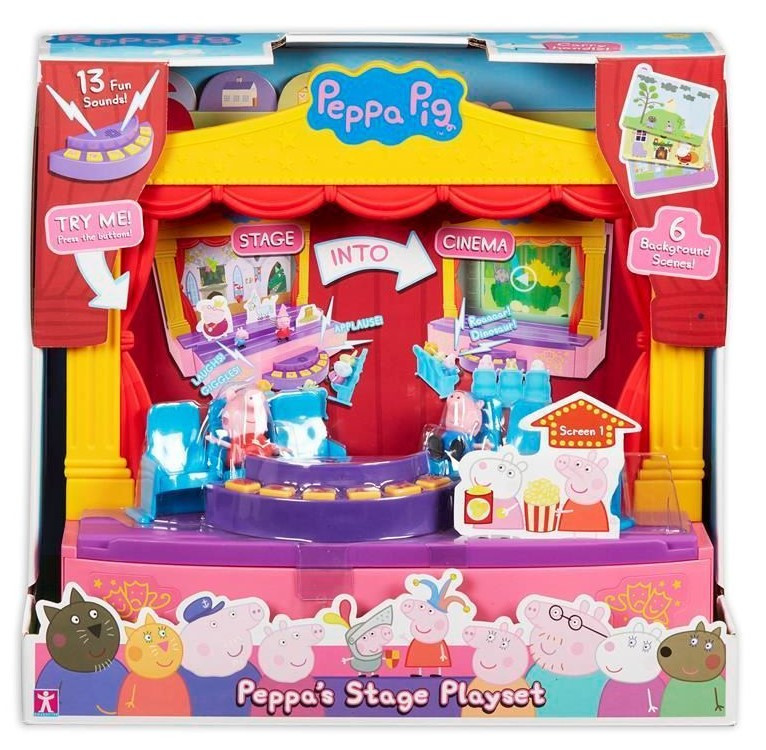 plastic theatre playset
