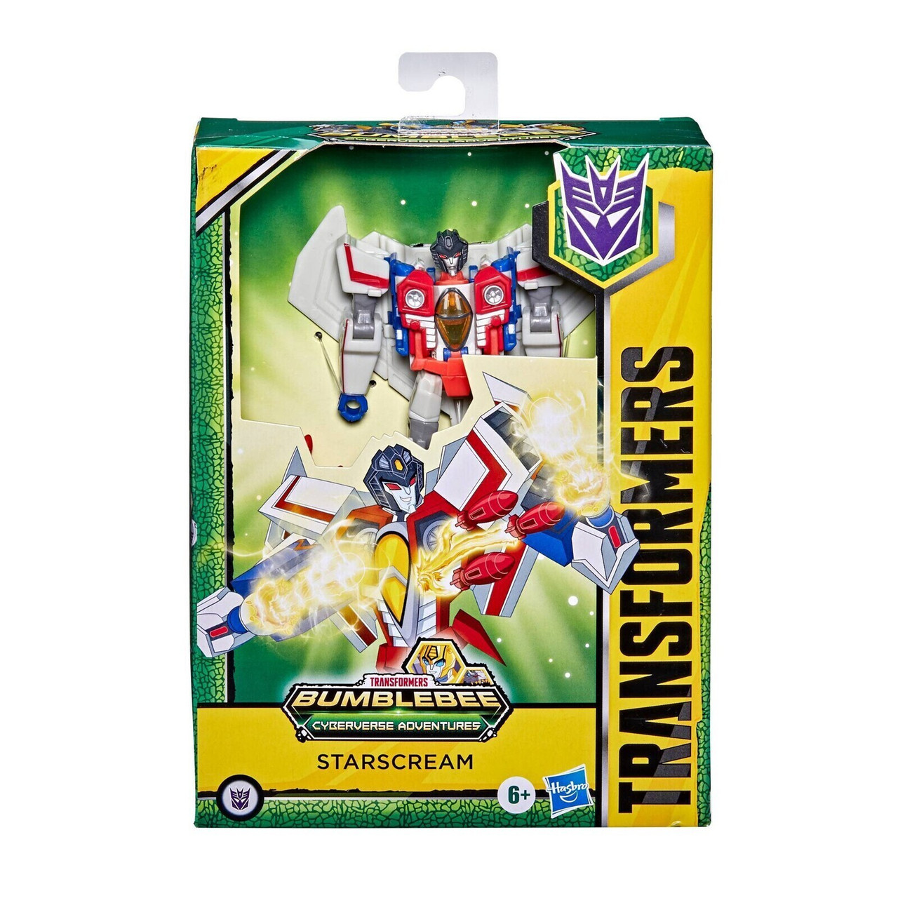 Transformers Cyberverse Adventures Deluxe Class Starscream Transformers Cyberverse Adventures Deluxe Class Starscream