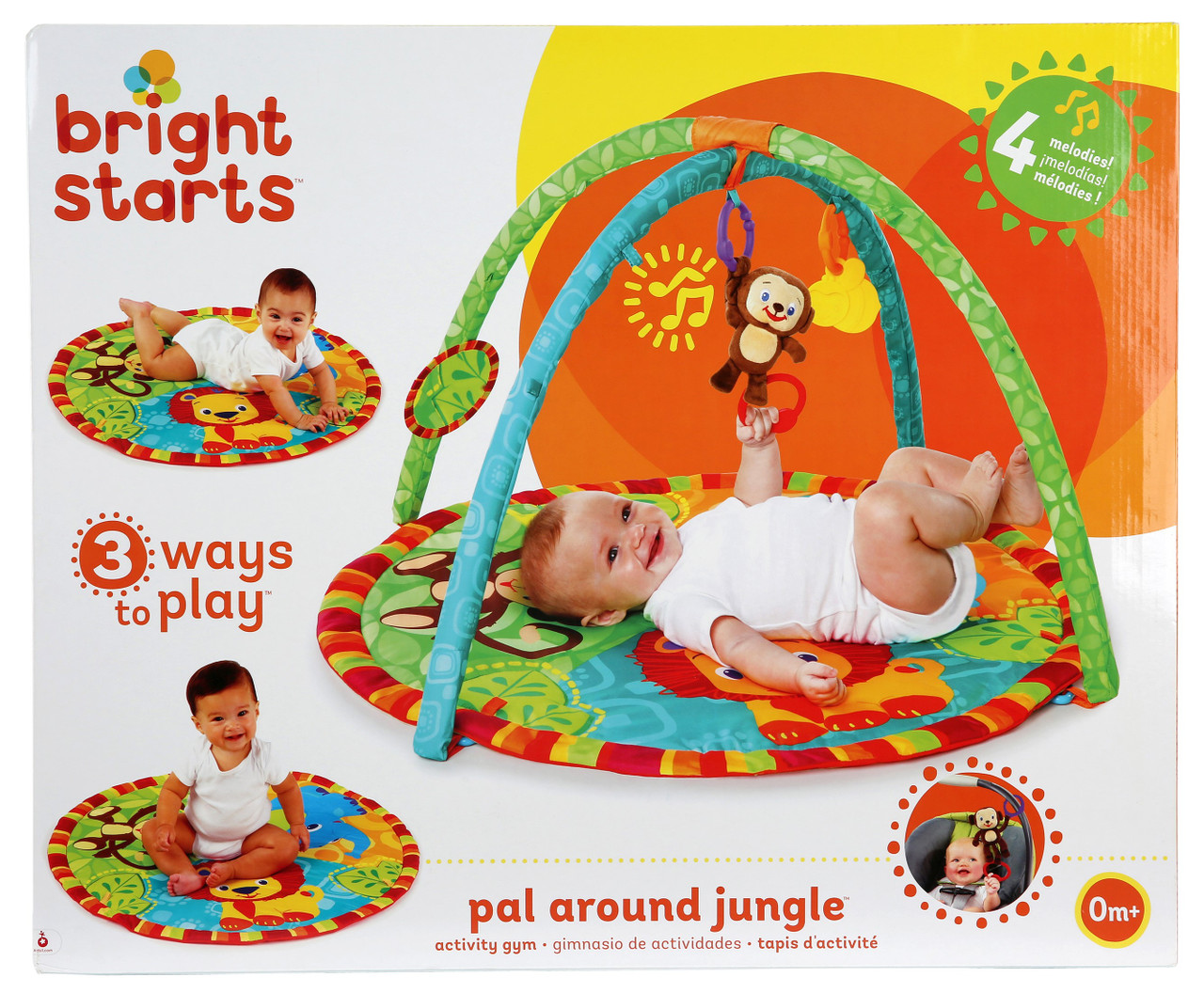 bright starts jungle activity gym