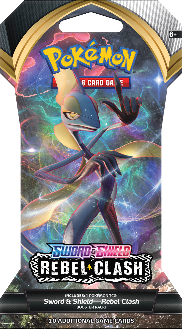 Pokemon TCG Sword And Shield- Rebel Clash Blister Assortment Pokemon TCG Sword And Shield- Rebel Clash Blister Assortment