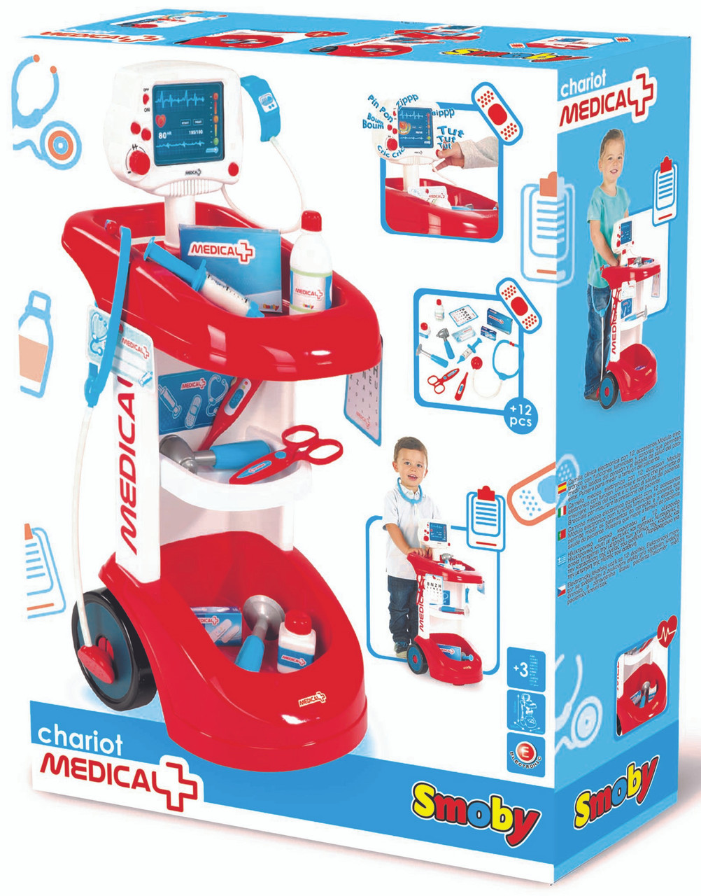 smoby doctor trolley