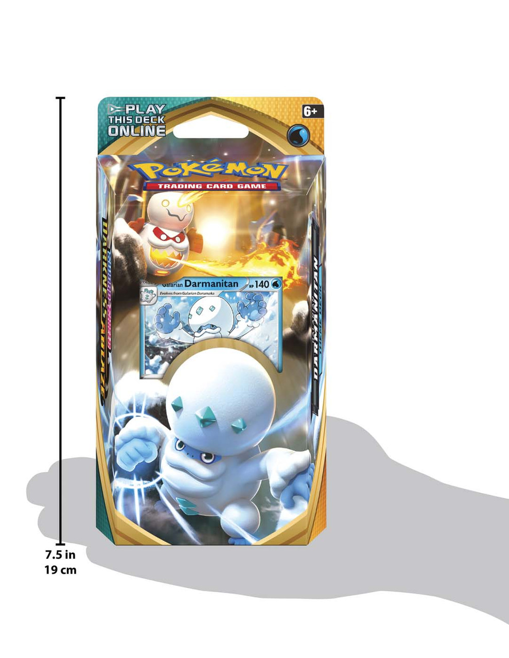 Pokemon TCG Sword And Shield- Darkness Ablaze Theme Deck - Assorted Pokemon TCG Sword And Shield- Darkness Ablaze Theme Deck - Assorted